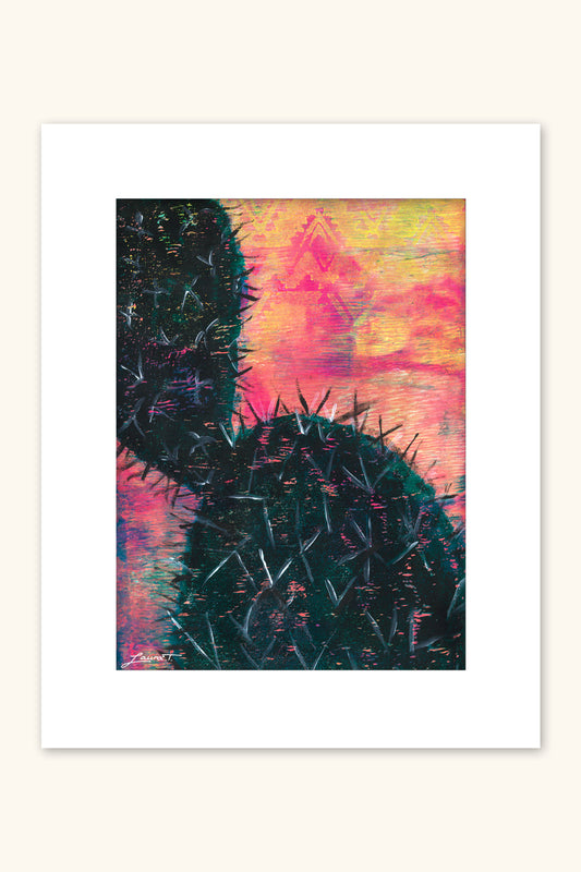 Prickly Pear Sunset