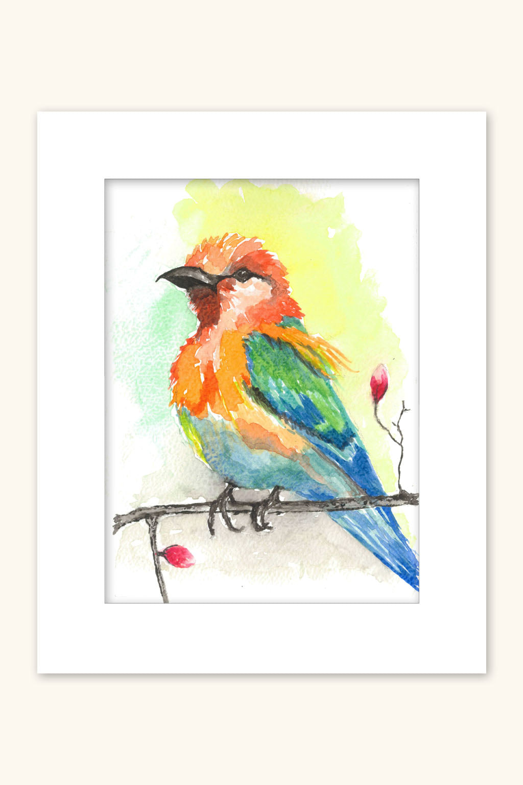 Watercolour Bird